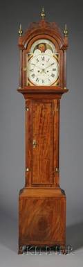 Federal Mahogany Tall Clock