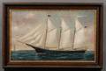William Pierce Stubbs American 18421909 Portrait of the Schooner IDA L HULL