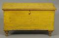 Yellowpainted Sixboard Chest