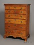 Chippendale Maple Tall Chest