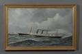Antonio Nicolo Gasparo Jacobsen AmericanDanish 18501921 Portrait of the American Screw Steamer New York