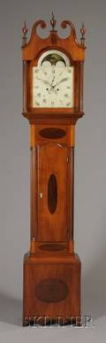 Federal Cherry Tall Clock