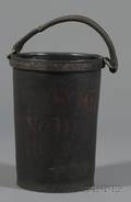 Painted Rubber Fire Bucket