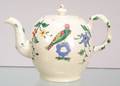 Staffordshire Saltglazed Stoneware Teapot and Cover