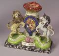 Walton Pearlware Glazed Earthenware Figural Group