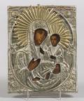 Russian Icon of the Tikvin Mother of God