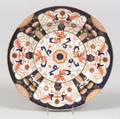 Set of Twelve Ashworth Ironstone Imari Palette Dinner Plates