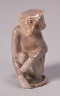Bing  Grondahl Porcelain Monkey