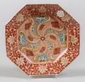 Set of Twelve Chinese Porcelain Octagonal Luncheon Plates