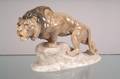 Bing  Grondahl Porcelain Male Lion on a Rock