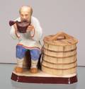 Gardner Biscuit Figure of a Peasant