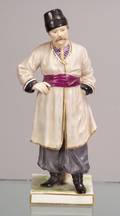Popov Porcelain Figure of a Cossack
