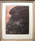 Russel T Gordon colored lithograph titled Sister Eulah Mae