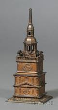 Cast Iron Independence Hall Tower Centennial Bank