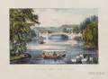 Currier  Ives publishers American 18571907 Central ParkThe Bridge