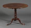 Chippendale Mahogany Tilttop Tea Table