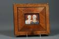 American School Late 18th Century Portrait Miniature of George and Martha Washington