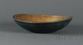 Bluepainted Treen Bowl