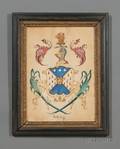 Framed Whiting Coat of Arms