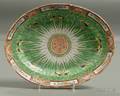 Small Oval Cabbage Pattern Porcelain Platter