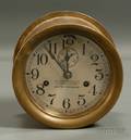 Seth Thomas Brass Ships Clock