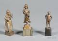 Three Continental Miniature Bronze Figures of Dutch Children