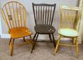 Three Windsor Side Chairs