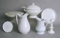 Group of white ironstone to include two pitchers
