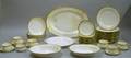 Haviland Limoge Goldrimmed Partial Dinner Set