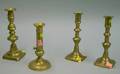 Four Brass Candlesticks