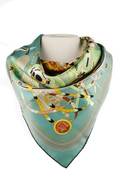 Hermes La Laboratoire du Temps Silk Scarf