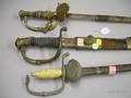 Three Officers Swords