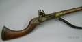 MiddleEastern Brassmounted Flint Lock Rifle