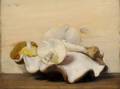 American School 19th20th Century Still Life with Mushrooms