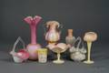 Eight Pieces of Victorian Art Glass