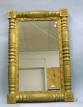 Goldpainted Empire Splitbaluster Mirror