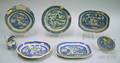 Seven Pieces of Chinese Export Porcelain Canton Tableware