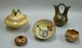 Five Contemporary Southwest Native American Pottery Items