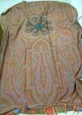 Machinemade Wool Paisley Shawl