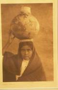 Framed Photogravure Qahatika Water Girl
