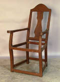 Queen Anne walnut armchair