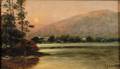 Charles Grant Beauregard American 18561919 Sunset on the Lake