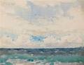 Nelly Littlehale Murphy American 18671941 Where Sea Meets Sky