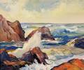 William Kemp Tilley American 20th Century Coastal Landscape
