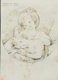 Lot of Two Works on Paper British School 18th19th Century Two Maidens