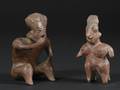 Two Western Mexico PreColumbian Pottery Figures