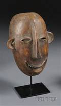 African Carved Wood Mask