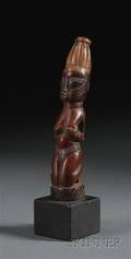 African Carved Ivory Divination Figure