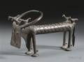 African Cast Brass Animal