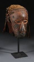 African Carved Wood Mask